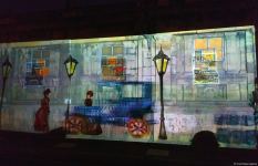 На стенах бакинской бани "Фантазия" представлен удивительный 3D-mapping, реализованный  посольством Германии и QGallery (ФОТО)