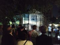 На стенах бакинской бани "Фантазия" представлен удивительный 3D-mapping, реализованный  посольством Германии и QGallery (ФОТО)