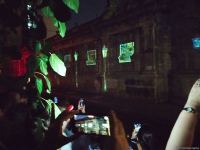 На стенах бакинской бани "Фантазия" представлен удивительный 3D-mapping, реализованный  посольством Германии и QGallery (ФОТО)