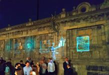 На стенах бакинской бани "Фантазия" представлен удивительный 3D-mapping, реализованный  посольством Германии и QGallery (ФОТО)