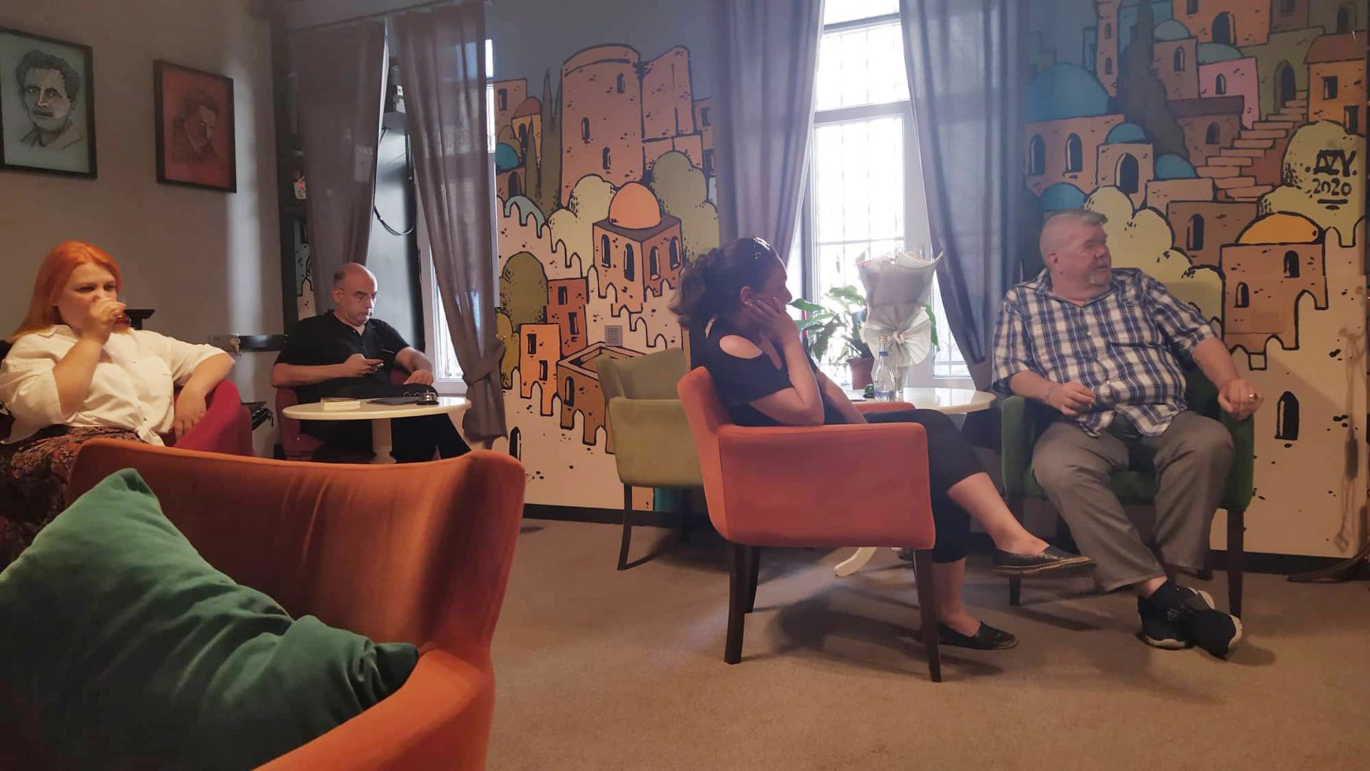 Прогулка по Баку с Александром Хакимовым - с юмором, фантастикой и мистикой (ФОТО)