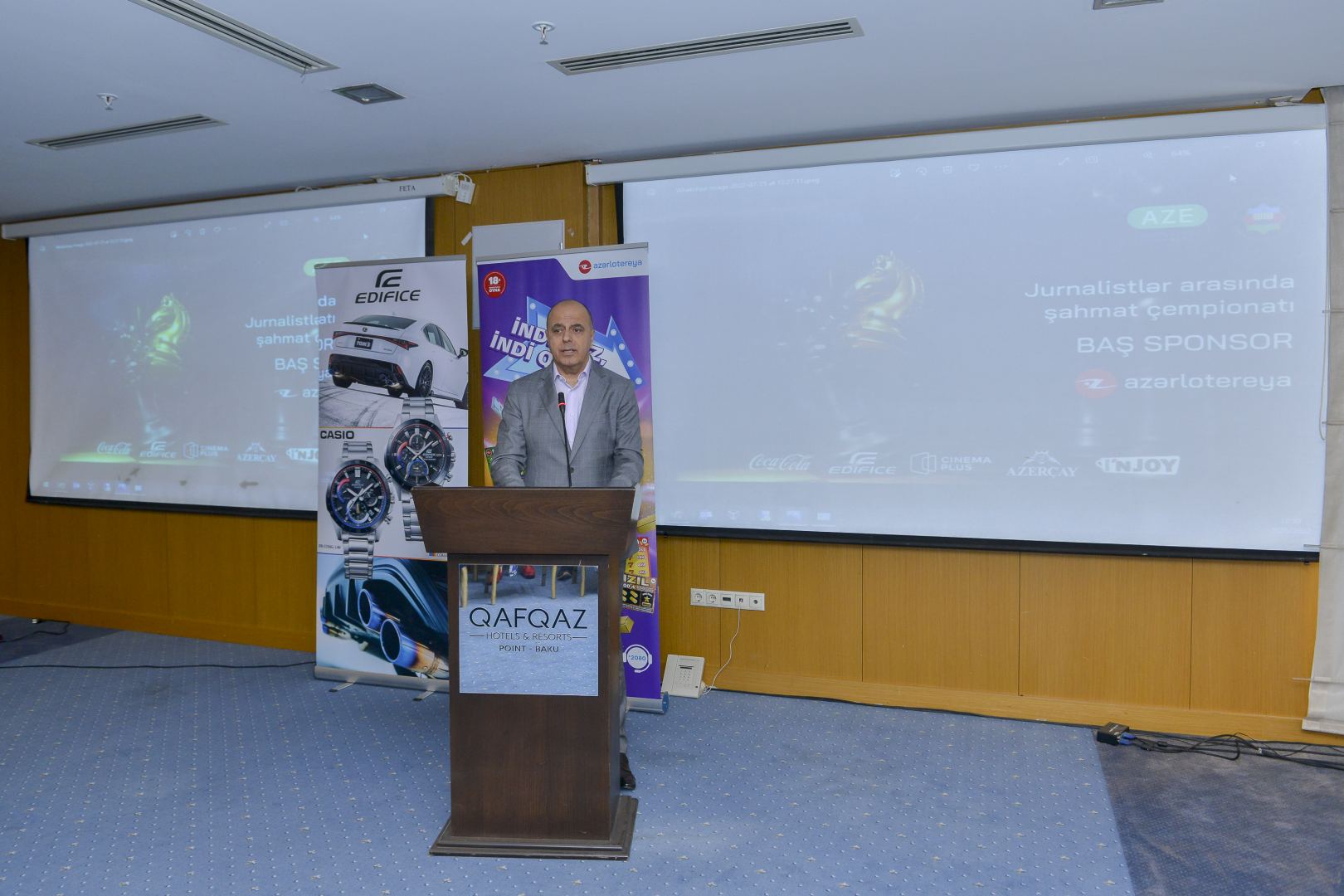 В Баку прошла церемония награждения победителей шахматного чемпионата среди представителей СМИ (ФОТО)