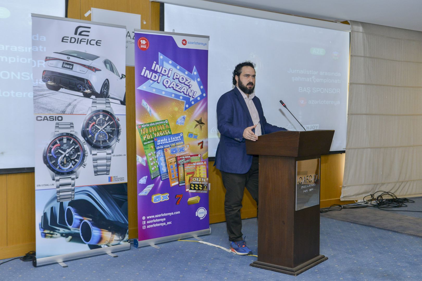 В Баку прошла церемония награждения победителей шахматного чемпионата среди представителей СМИ (ФОТО)