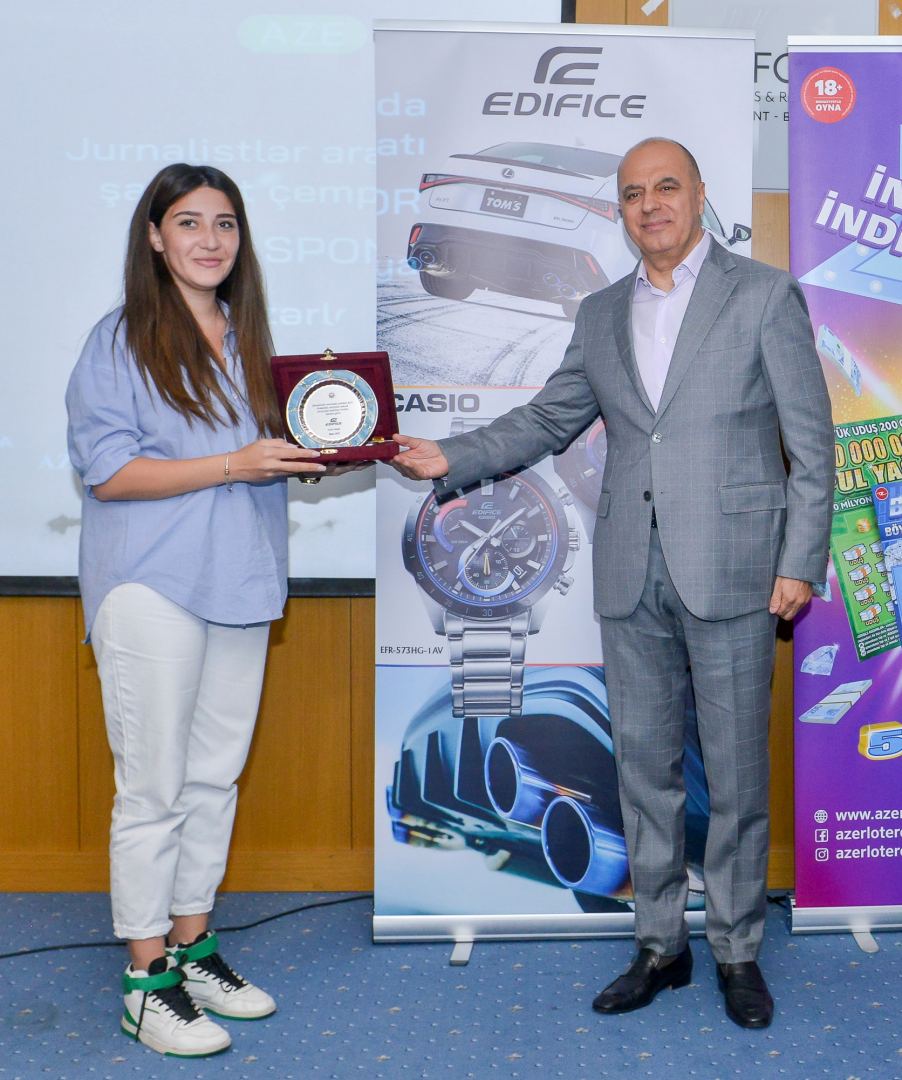 В Баку прошла церемония награждения победителей шахматного чемпионата среди представителей СМИ (ФОТО)