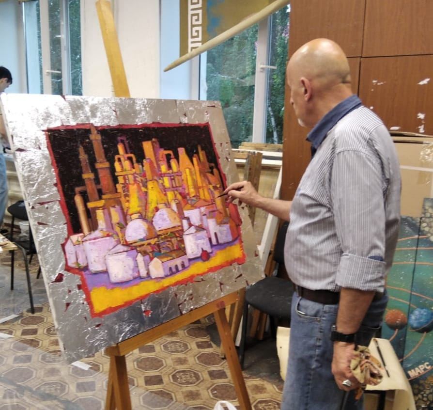 Симфония труда! Татарстан восхищен работами азербайджанского художника  (ФОТО)