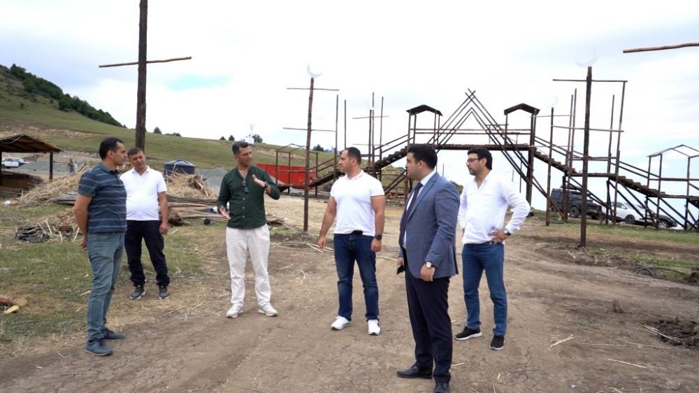 В Гаджикенде завершается подготовка к Национальному фестивалю Yaylaq (ФОТО)