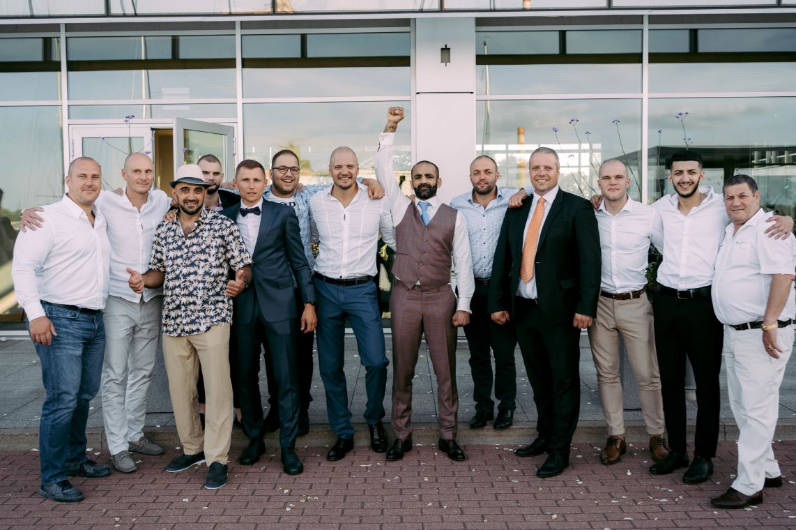 Сильнейший кикбоксер Прибалтики сыграл азербайджанскую свадьбу, женившись на израильтянке (ФОТО)