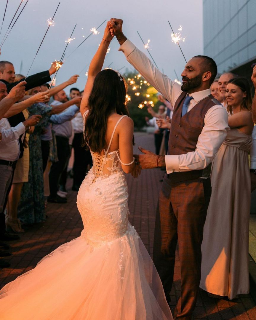 Сильнейший кикбоксер Прибалтики сыграл азербайджанскую свадьбу, женившись на израильтянке (ФОТО)