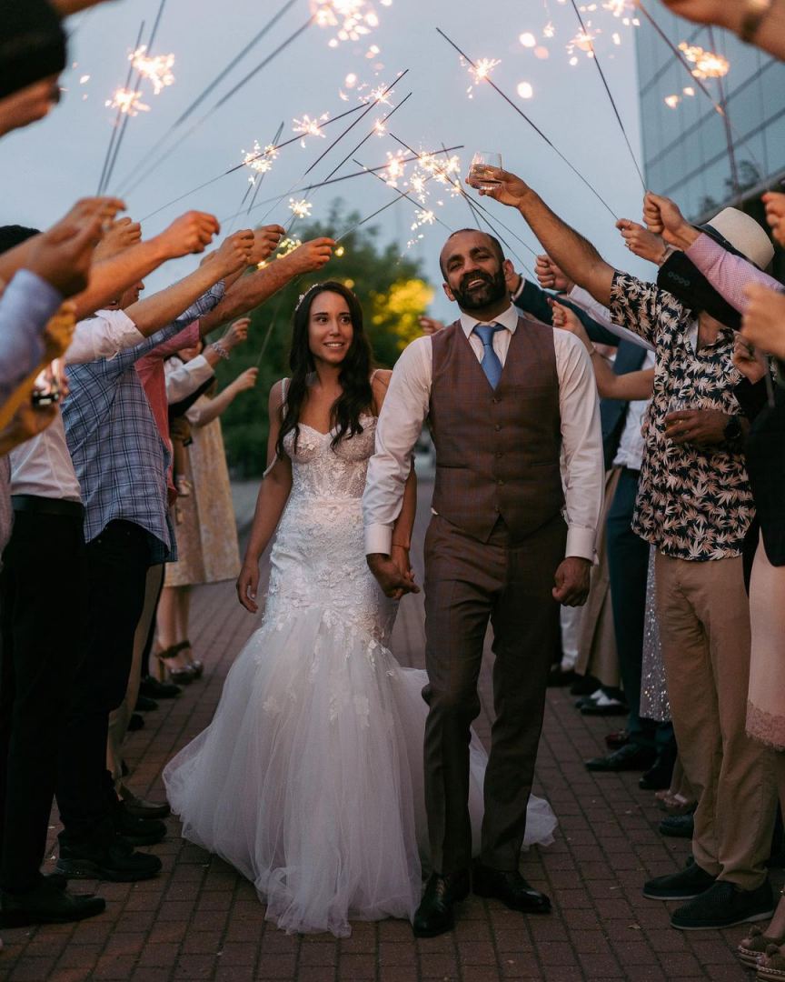 Сильнейший кикбоксер Прибалтики сыграл азербайджанскую свадьбу, женившись на израильтянке (ФОТО)