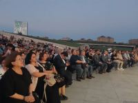 Кинопоказ под открытым небом - в Баку отмечают День национального кино (ФОТО)