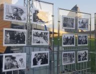 Кинопоказ под открытым небом - в Баку отмечают День национального кино (ФОТО)