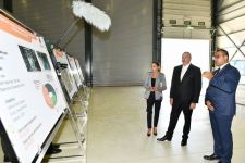 Президент Ильхам Алиев и Первая леди Мехрибан Алиева ознакомились с предприятием ООО Grand-Agro İnvitro, приняли участие в открытии перерабатывающего завода ООО «Азбадам» (ФОТО/ВИДЕО)