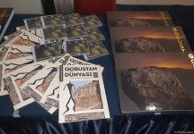 В Баку презентованы фильм и каталог о новых исследованиях в Гобустанском заповеднике (ФОТО)