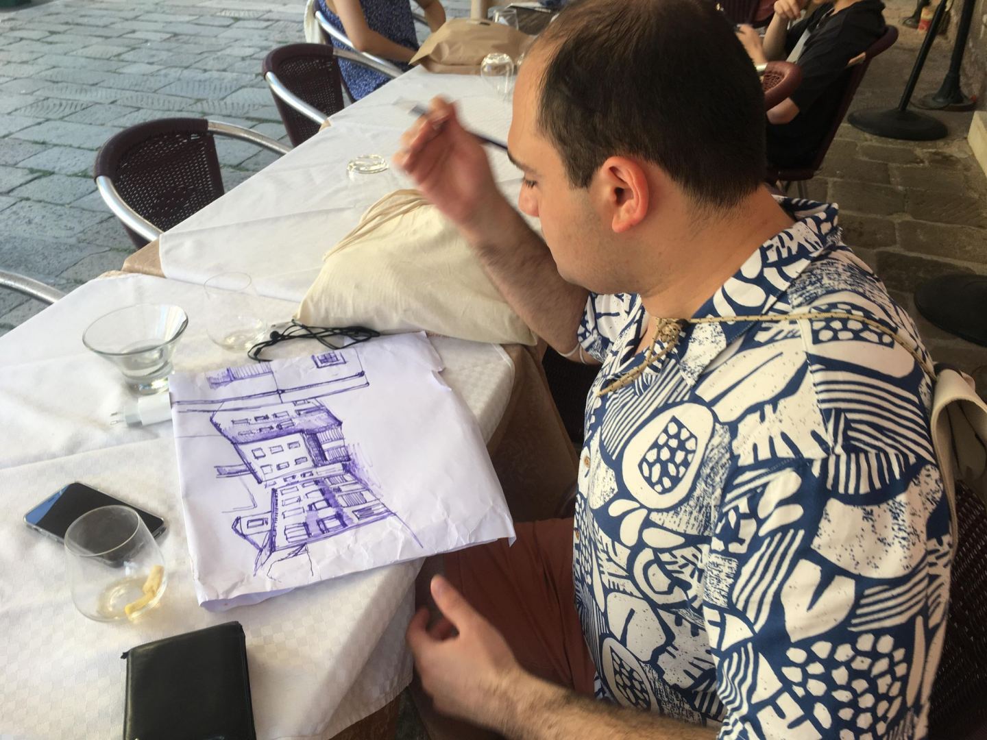 Азербайджанские художники представили свои картины в самом романтичном городе Европы (ФОТО)