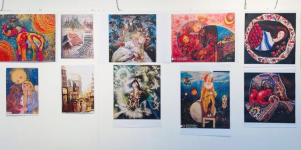 Азербайджанские художники представили свои картины в самом романтичном городе Европы (ФОТО)