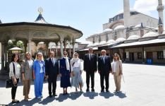Первый вице-президент Мехрибан Алиева и вице-президент Фонда Гейдара Алиева Лейла Алиева посетили Музей Мевланы в Конье (ФОТО/ВИДЕО)