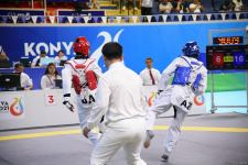 Азербайджанский тхэквондист прошел в следующий этап соревнований V Игр исламской солидарности (ФОТО/ВИДЕО)