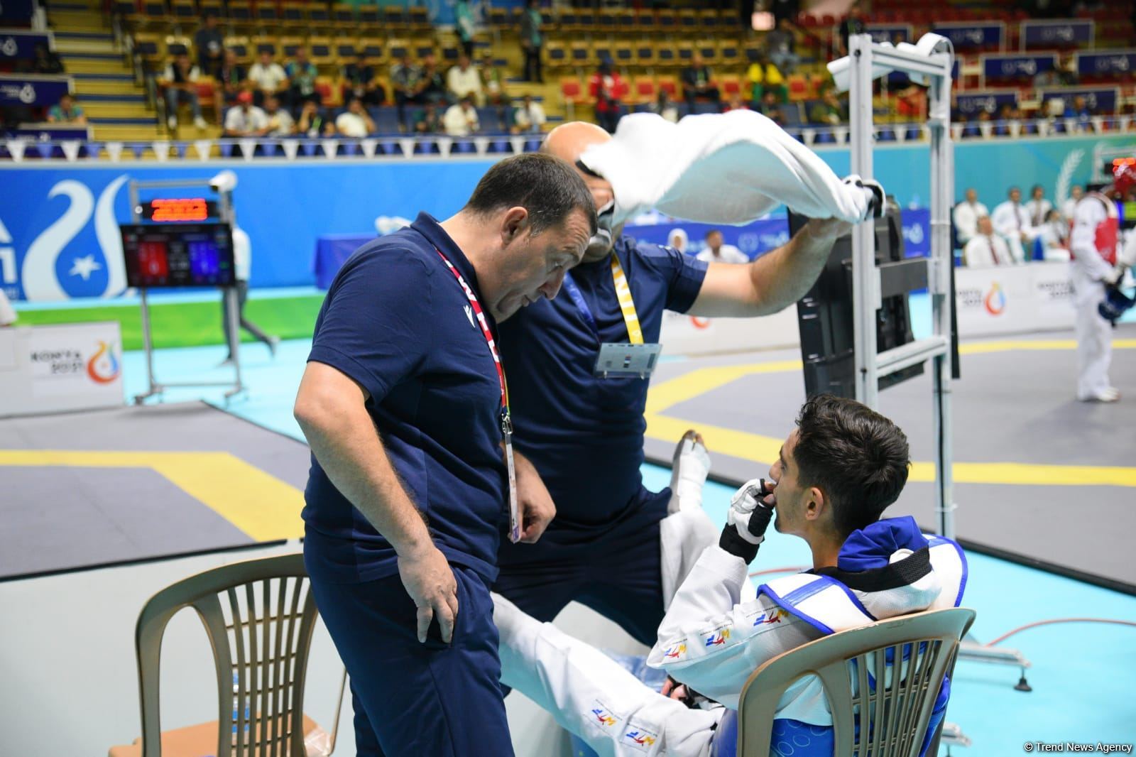 Азербайджанский тхэквондист прошел в следующий этап соревнований V Игр исламской солидарности (ФОТО/ВИДЕО)