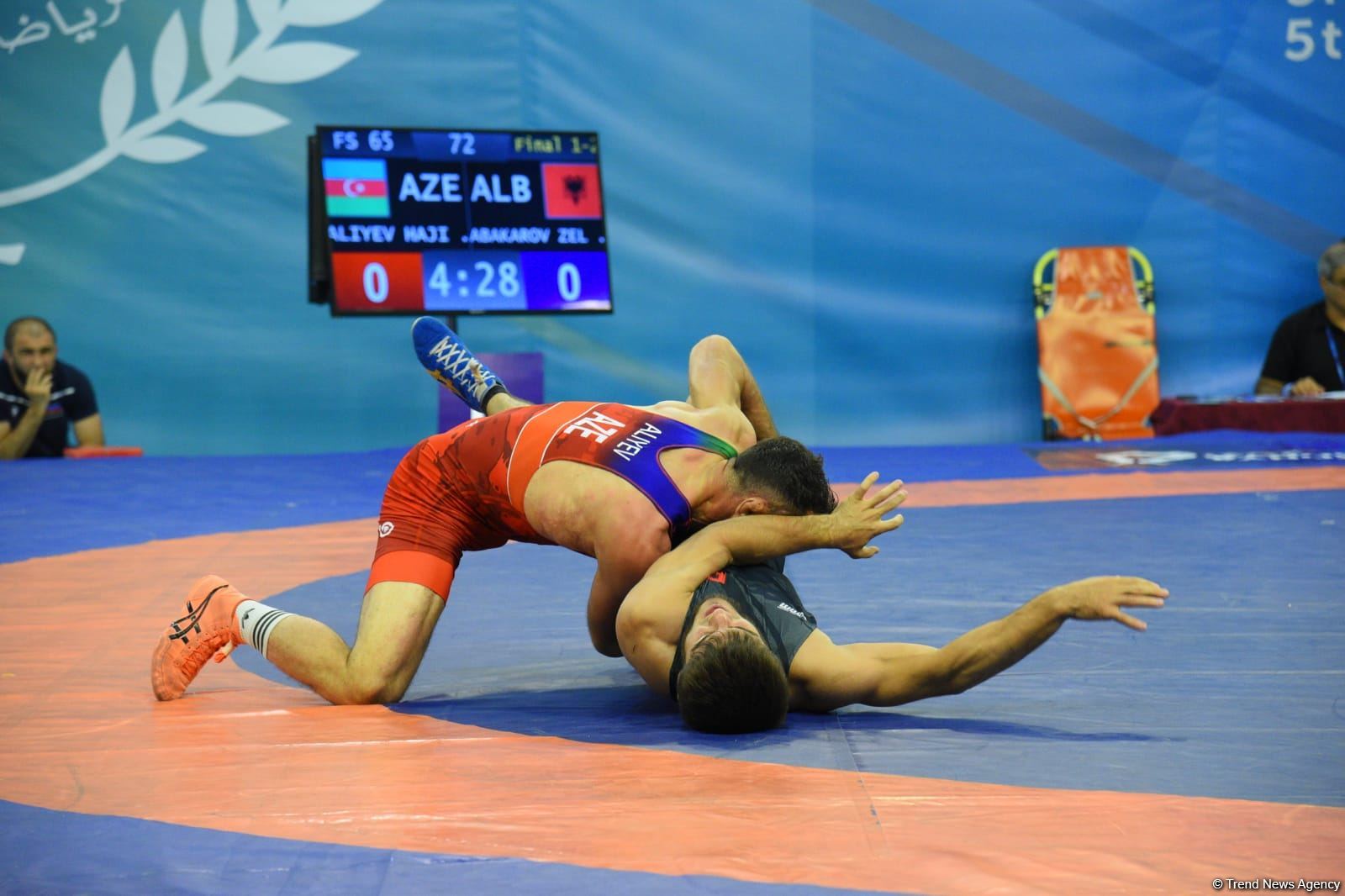 Азербайджанский борец Гаджи Алиев завоевал "золото" Исламиады в Конье (ФОТО)