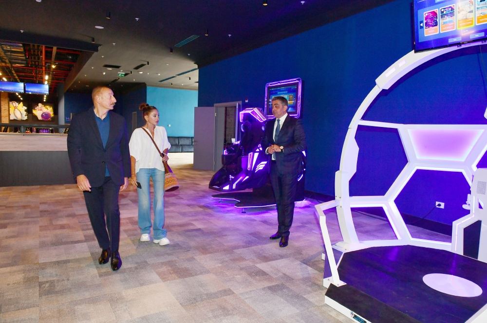 Президент Ильхам Алиев и Первая леди Мехрибан Алиева приняли участие в открытии отеля Basqal Resort & Spa в Исмаиллы (ФОТО/ВИДЕО)