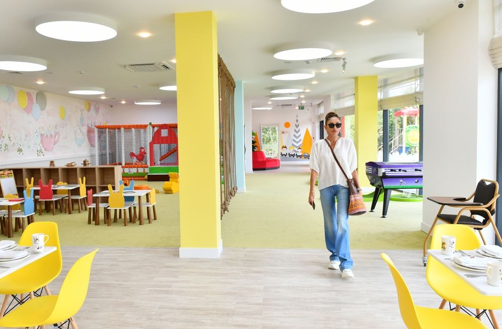 Президент Ильхам Алиев и Первая леди Мехрибан Алиева приняли участие в открытии отеля Basqal Resort & Spa в Исмаиллы (ФОТО/ВИДЕО)