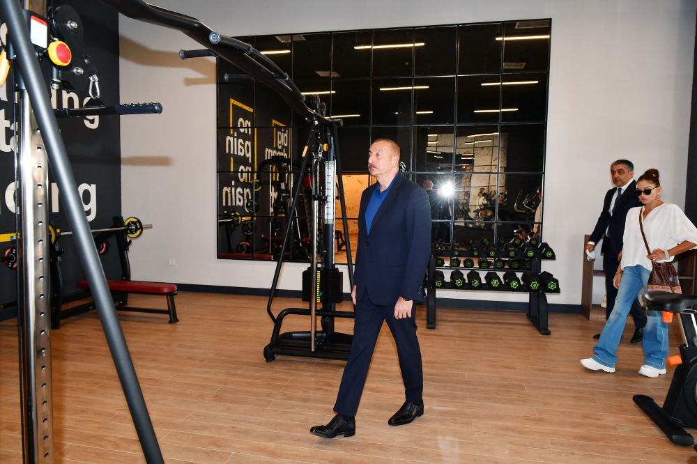 Президент Ильхам Алиев и Первая леди Мехрибан Алиева приняли участие в открытии отеля Basqal Resort & Spa в Исмаиллы (ФОТО/ВИДЕО)