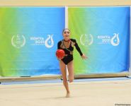 Грациозность, изящество, гибкость: азербайджанские гимнастки выступают на V Играх исламской солидарности (ФОТО)
