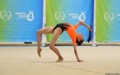 Грациозность, изящество, гибкость: азербайджанские гимнастки выступают на V Играх исламской солидарности (ФОТО)
