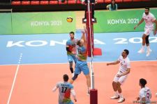 Азербайджанская мужская сборная по волейболу выиграла сборную Марокко на Исламиаде (ФОТО)