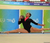 Грациозность, изящество, гибкость: азербайджанские гимнастки выступают на V Играх исламской солидарности (ФОТО)