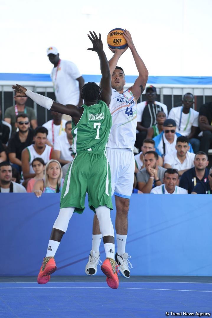 Азербайджанские баскетболисты выиграли у сборной Мали на V Играх исламской солидарности (ФОТО)