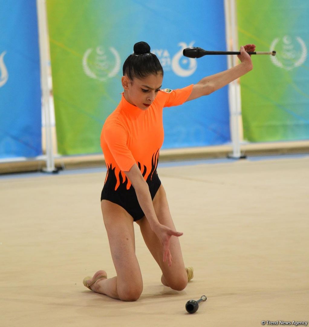 Грациозность, изящество, гибкость: азербайджанские гимнастки выступают на V Играх исламской солидарности (ФОТО)