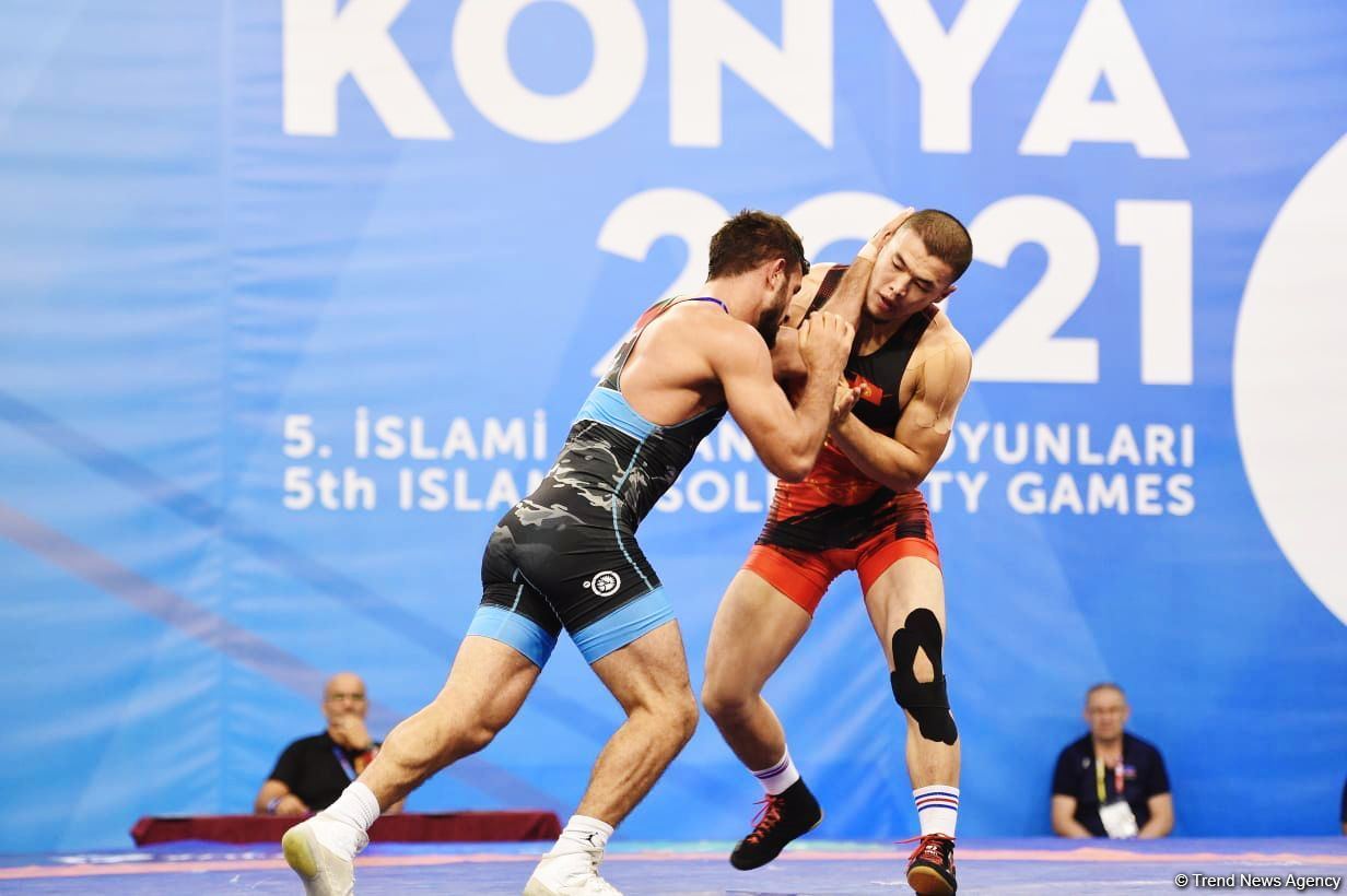 Азербайджанский спортсмен по греко-римской борьбе выиграл серебряную медаль V Игр исламской солидарности