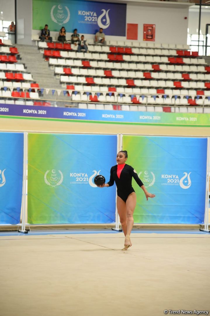 Грациозность, изящество, гибкость: азербайджанские гимнастки выступают на V Играх исламской солидарности (ФОТО)