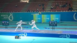 Азербайджанская спортсменка по фехтованию на саблях вышла в финал Исламиады (ФОТО)