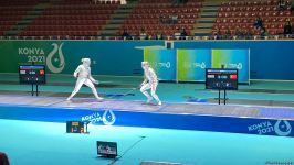 Азербайджанская спортсменка по фехтованию на саблях выиграла серебряную медаль Исламиады (ФОТО)