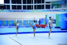 Трио азербайджанских гимнастов завоевало "серебро" Исламиады (ФОТО)