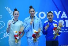 Художественная гимнастика на Исламиаде: награды азербайджанских спортсменок (ФОТО)