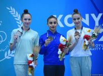 Художественная гимнастика на Исламиаде: награды азербайджанских спортсменок (ФОТО)