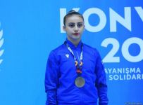 Художественная гимнастика на Исламиаде: награды азербайджанских спортсменок (ФОТО)