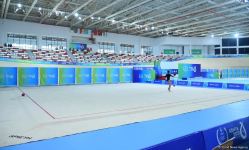 Зохра Агамирова завоевала "бронзу" в упражнении с мячом (ФОТО)