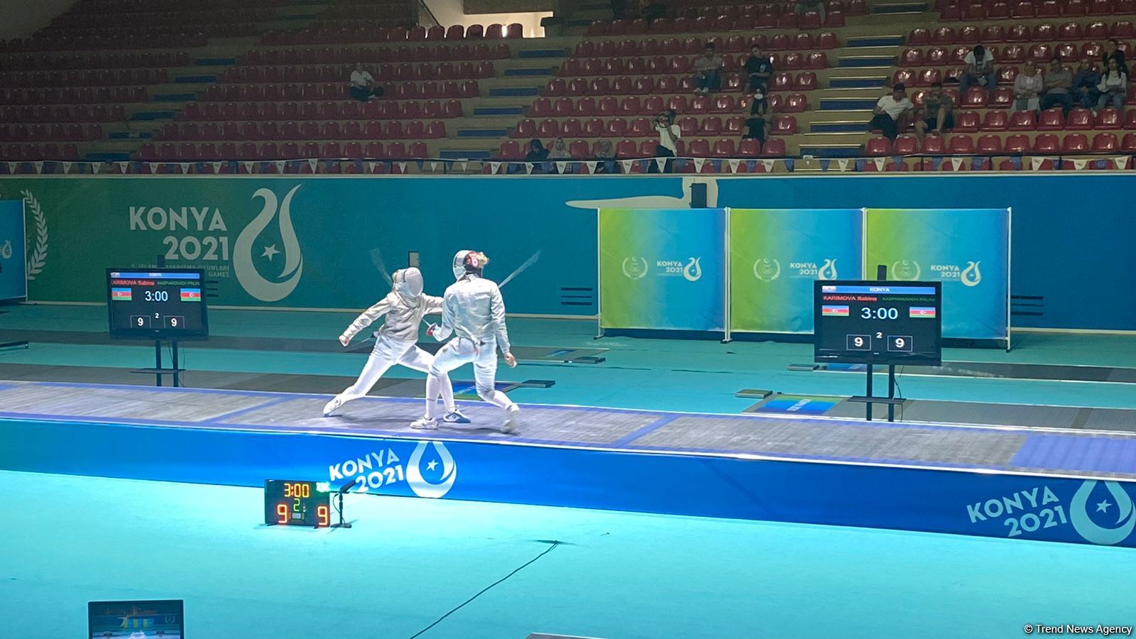 Азербайджанская спортсменка по фехтованию на саблях вышла в финал Исламиады (ФОТО)