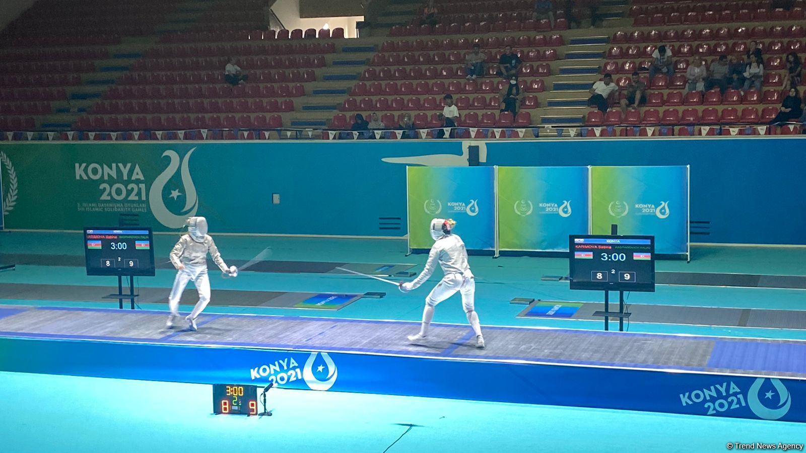 Азербайджанская спортсменка по фехтованию на саблях вышла в финал Исламиады (ФОТО)