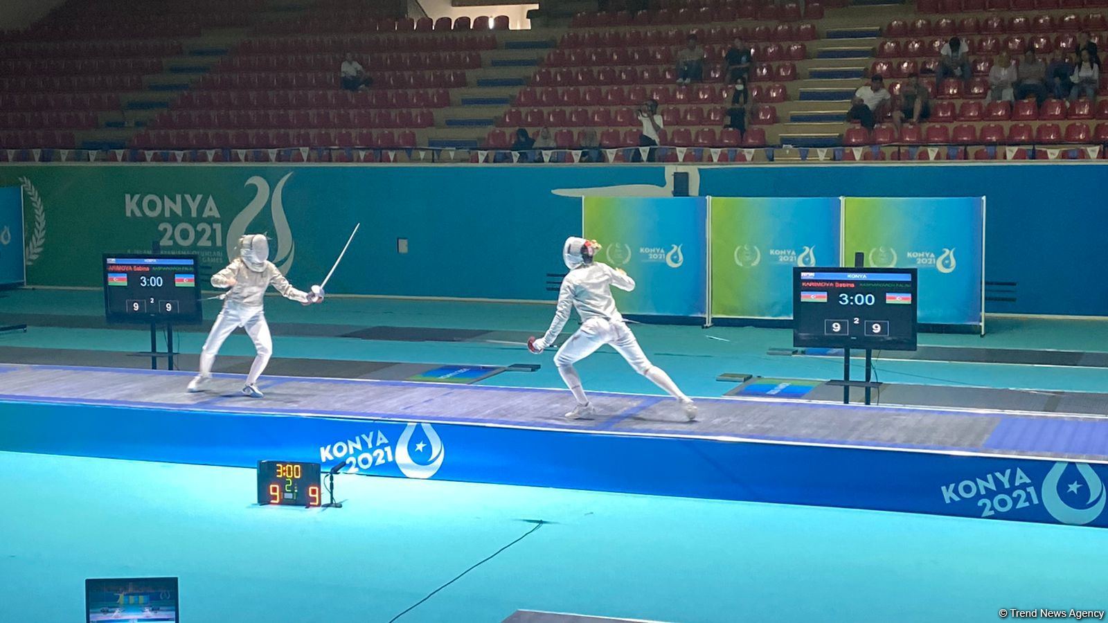 Азербайджанская спортсменка по фехтованию на саблях вышла в финал Исламиады (ФОТО)