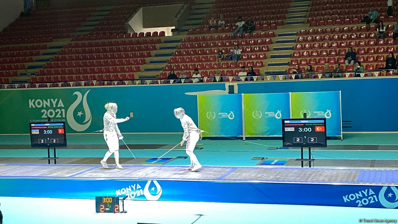 Азербайджанская спортсменка по фехтованию на саблях выиграла серебряную медаль Исламиады (ФОТО)