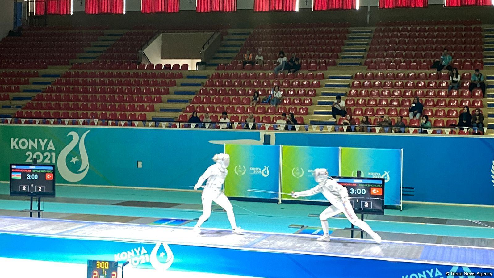 Азербайджанская спортсменка по фехтованию на саблях выиграла серебряную медаль Исламиады (ФОТО)