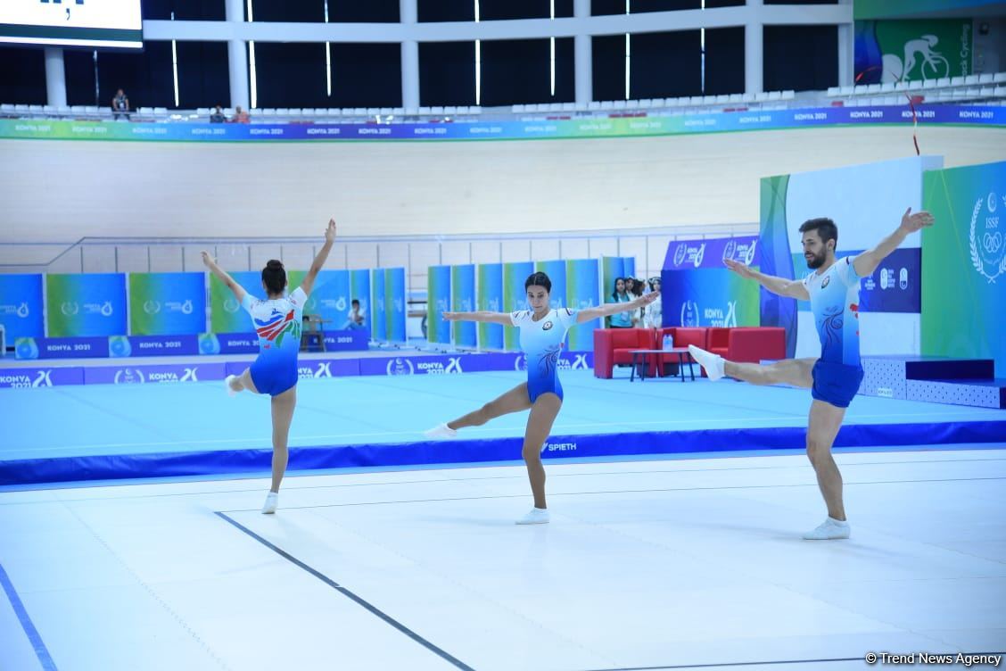 Трио азербайджанских гимнастов завоевало "серебро" Исламиады (ФОТО)