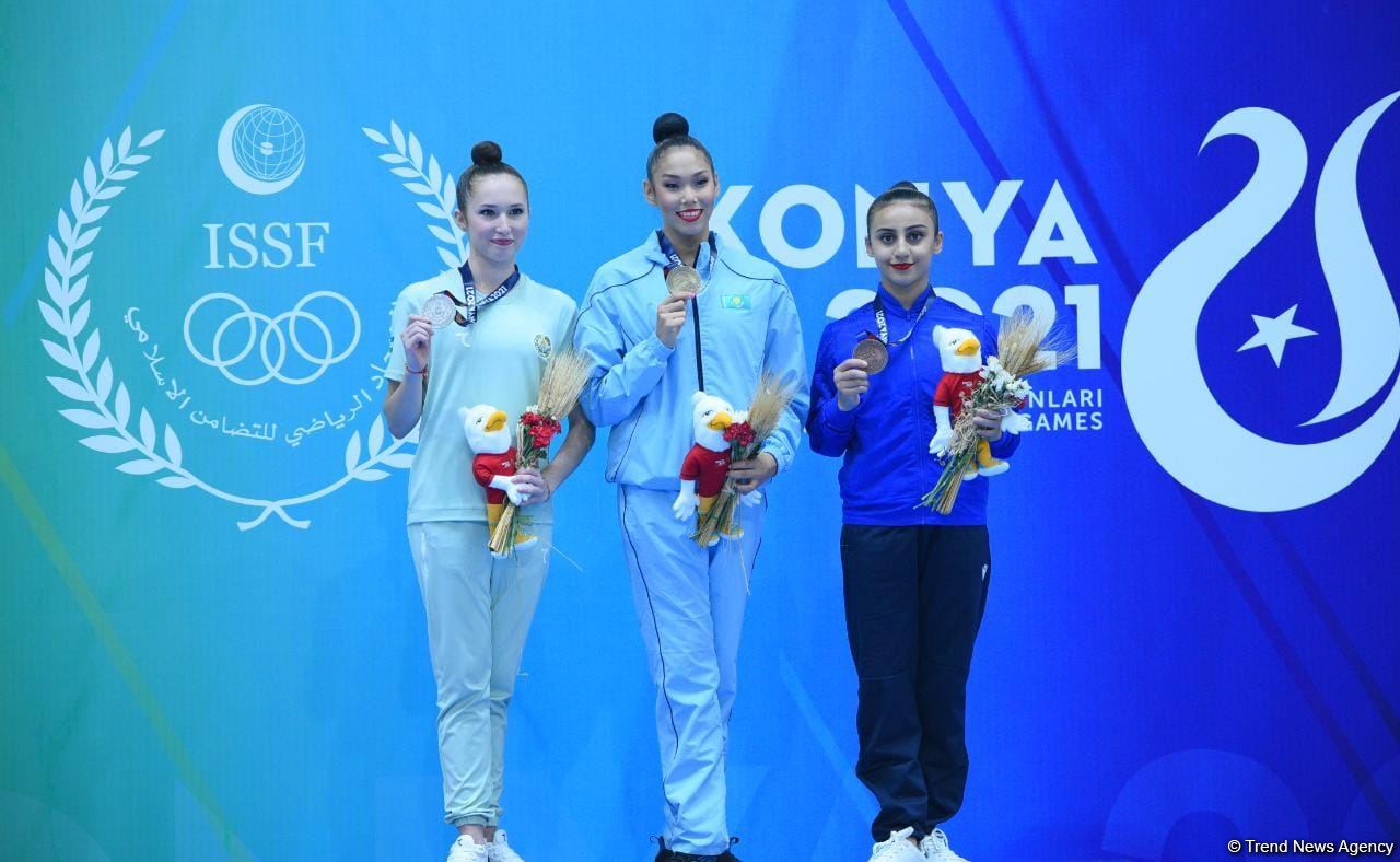 Художественная гимнастика на Исламиаде: награды азербайджанских спортсменок (ФОТО)