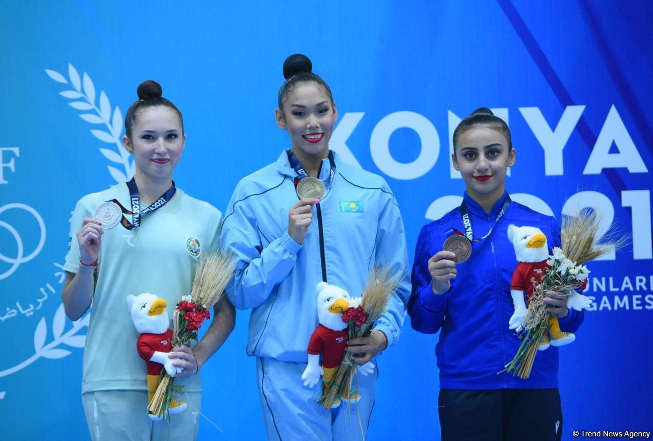 Художественная гимнастика на Исламиаде: награды азербайджанских спортсменок (ФОТО)