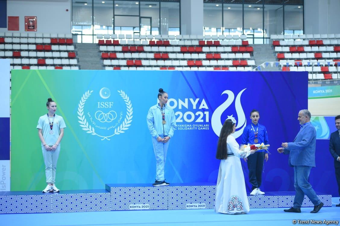 Художественная гимнастика на Исламиаде: награды азербайджанских спортсменок (ФОТО)